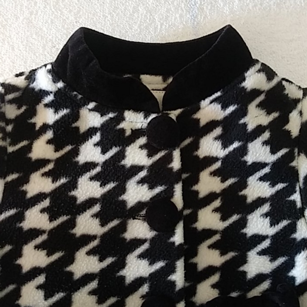 Jillion's Closet  Hounds Tooth Valor Fleece Jacket - Picture 9 of 15